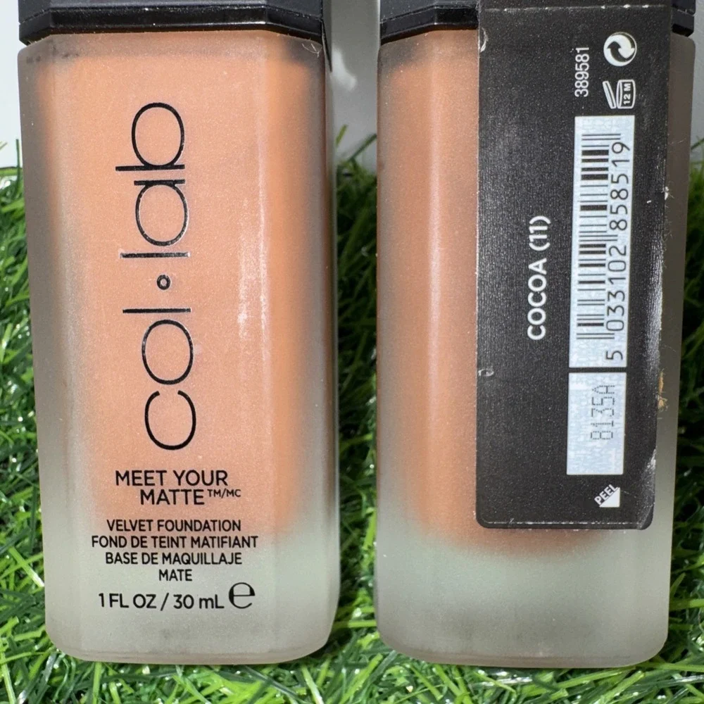 2 x Collab Meet Your Matte Velvet Foundation Cocoa 11 New Sealed Discontinued